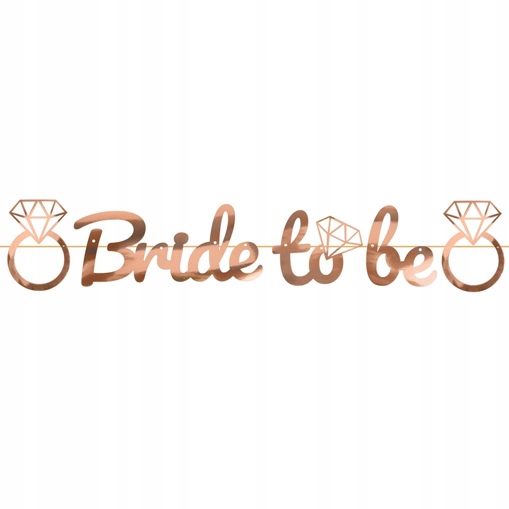 

Girlanda Ozdobna Napis Bride To Be Baner Panieński