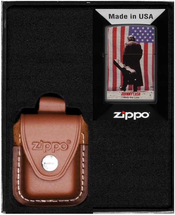 Sada Zippo Zapalovač Johnny Cash Dárkový No2