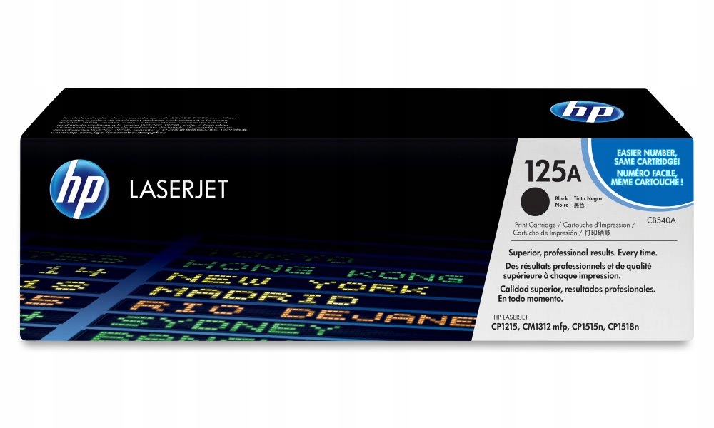 Hp černý toner CB540A pro CP1515 originál