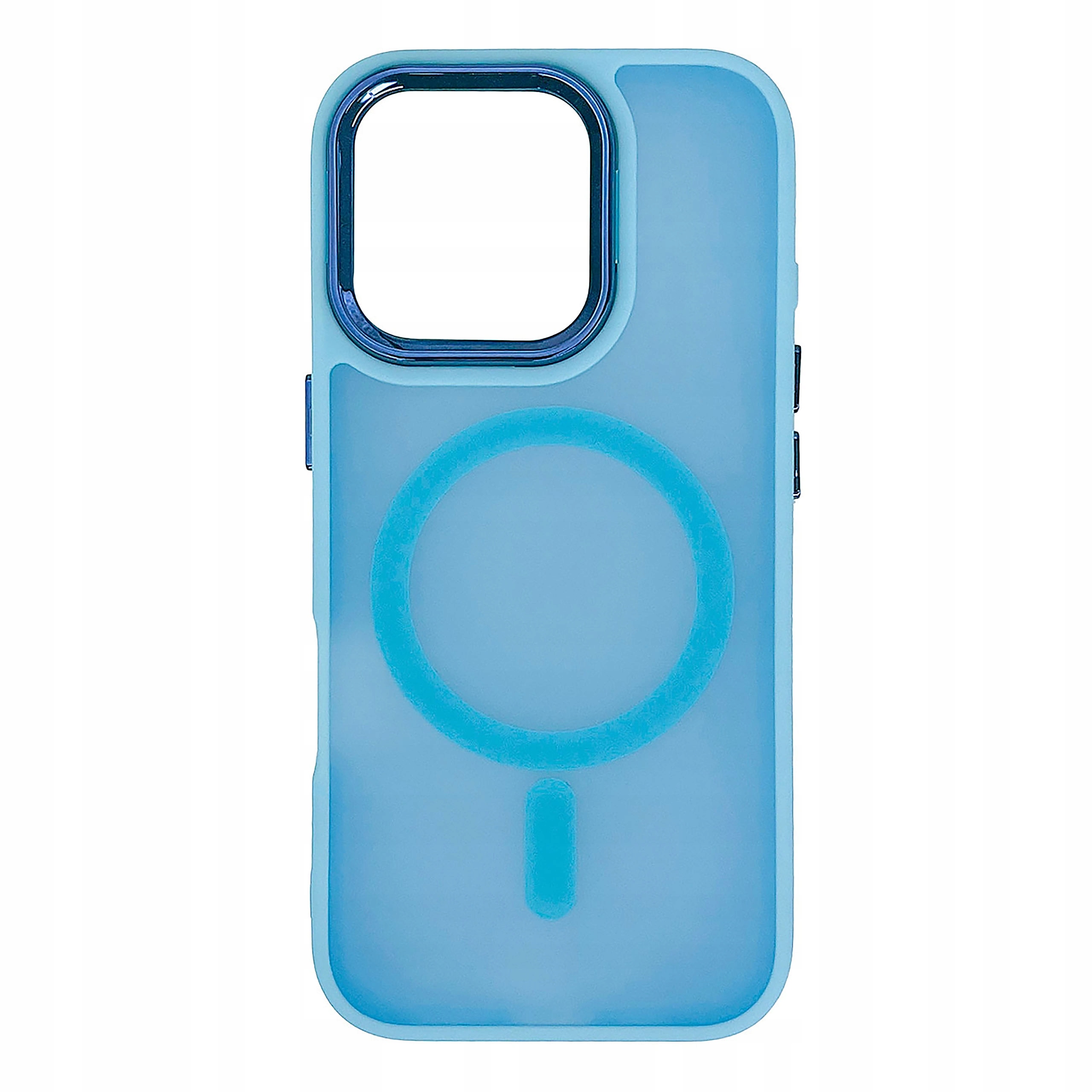 Etui plecki Magnetic Collection MagSafe do iPhone 16 Pro jasnoniebieskie