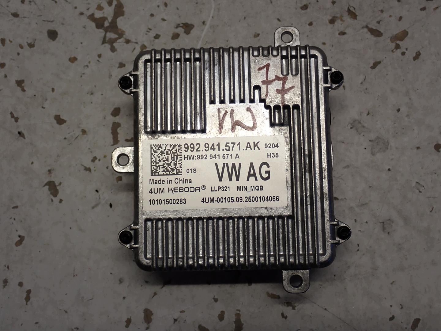 control unit module lights VW SEAT SKODA AUDI 992941571AK