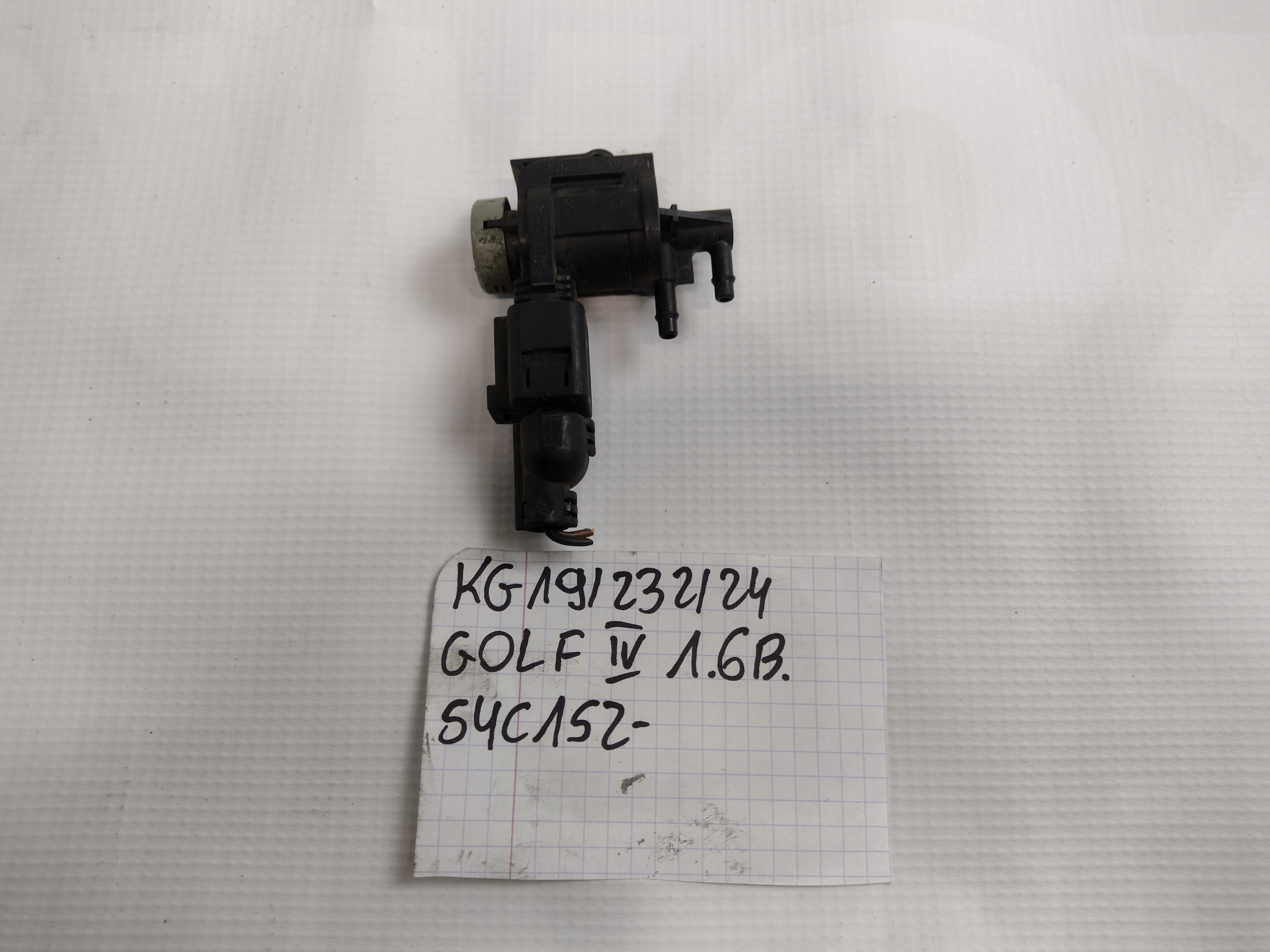 Sensor Unterdruck Volkswagen Golf IV 4 1,6B 1J0906283C