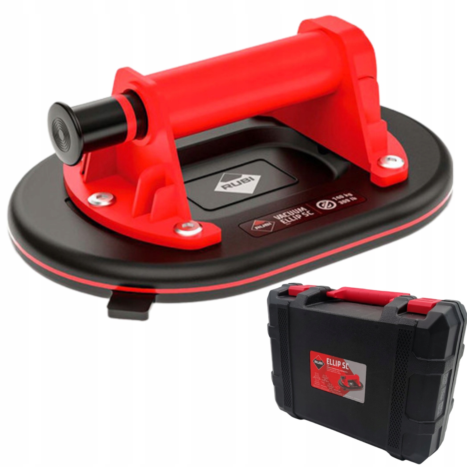 Przyssawka z pompką owalna Rubi Ellip Sc Vacuum Suction Cup 67900