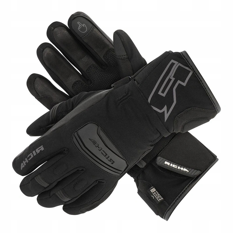 Zimné motocyklové rukavice Richa Winterpulse Wp Black čierne Darček