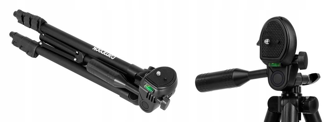 STATYW CAMROCK DO APARATU FOTOGRAFICZNEGO KAMERY Kolor czarny