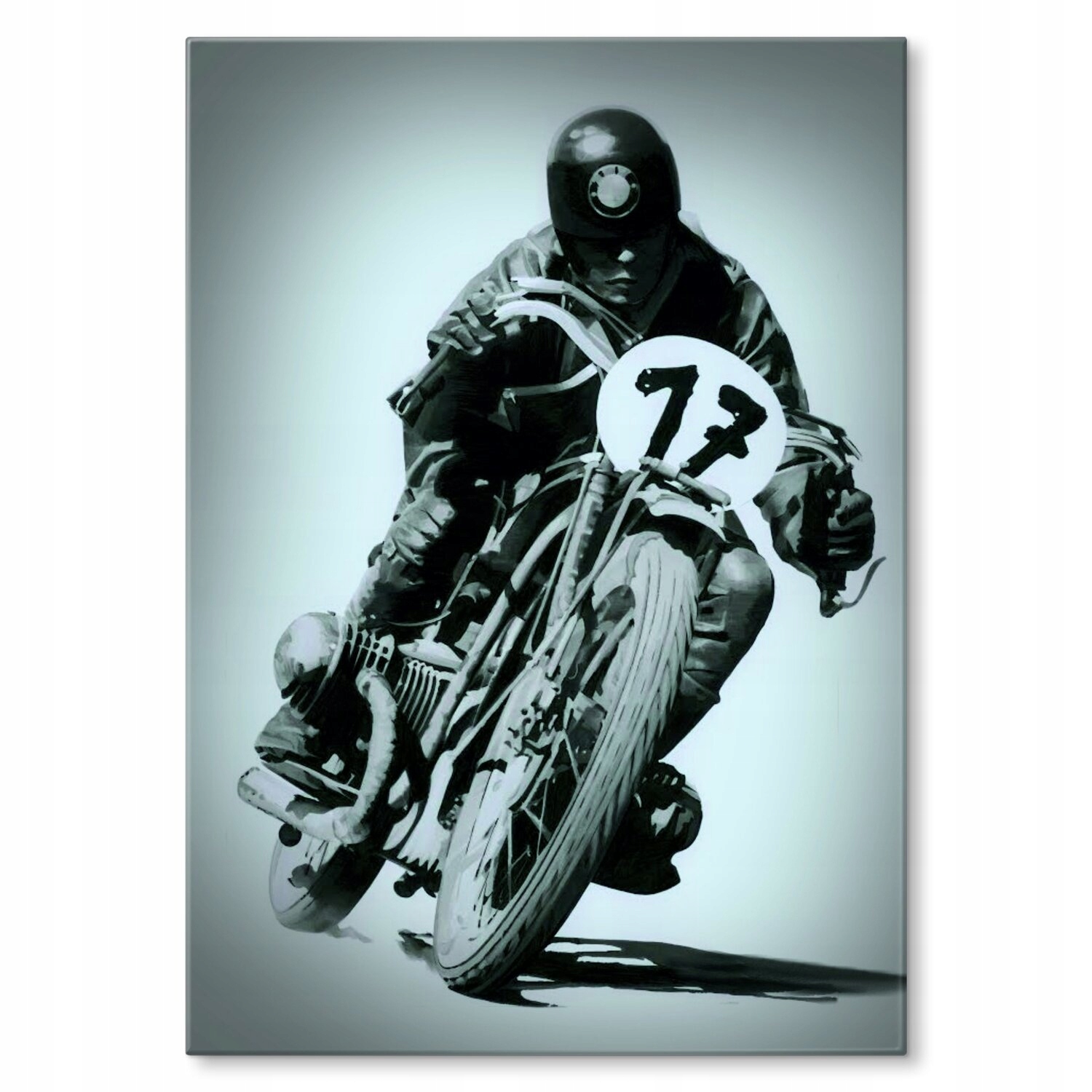 Kovový plakát Race 17 Dárek 42 x 59 cm