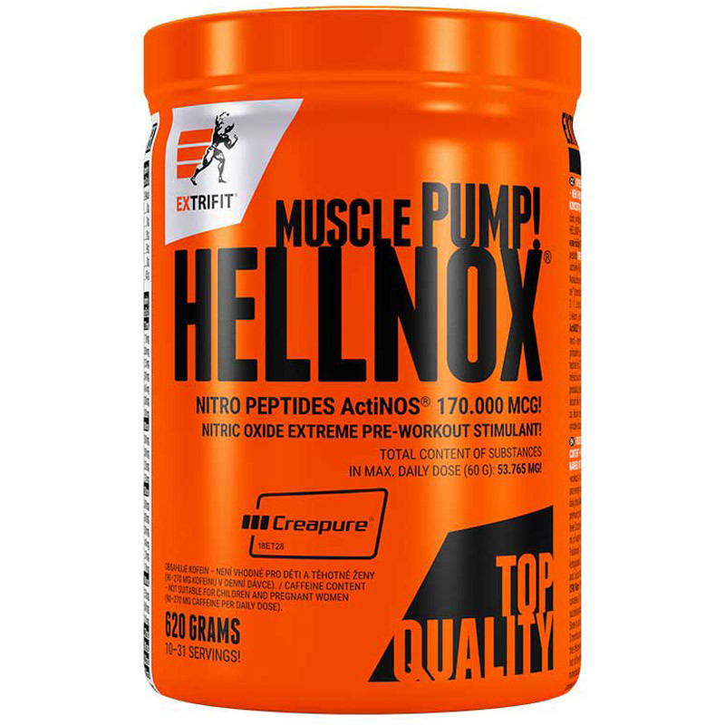 Extifit Hellnox Muscle Pump! 620g Energie Plné Soustředění Čerpadlo Výkonnost