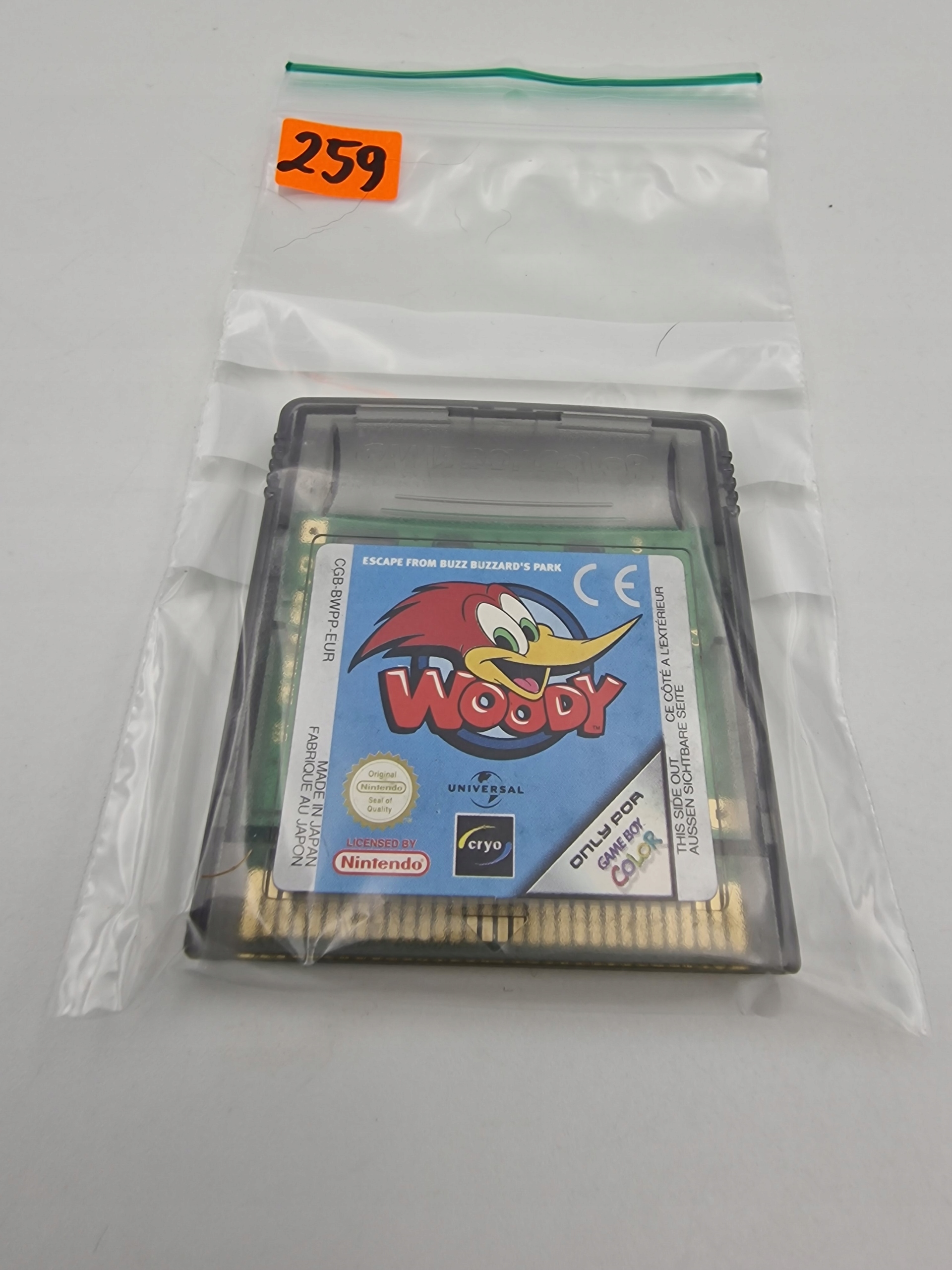 GAME BOY COLOR WOODY ORYGINAŁ Producent Nintendo