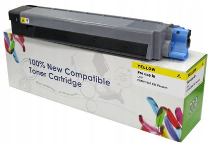 Toner Cartridge Web Yellow Oki ES8460 náhrada 44059229