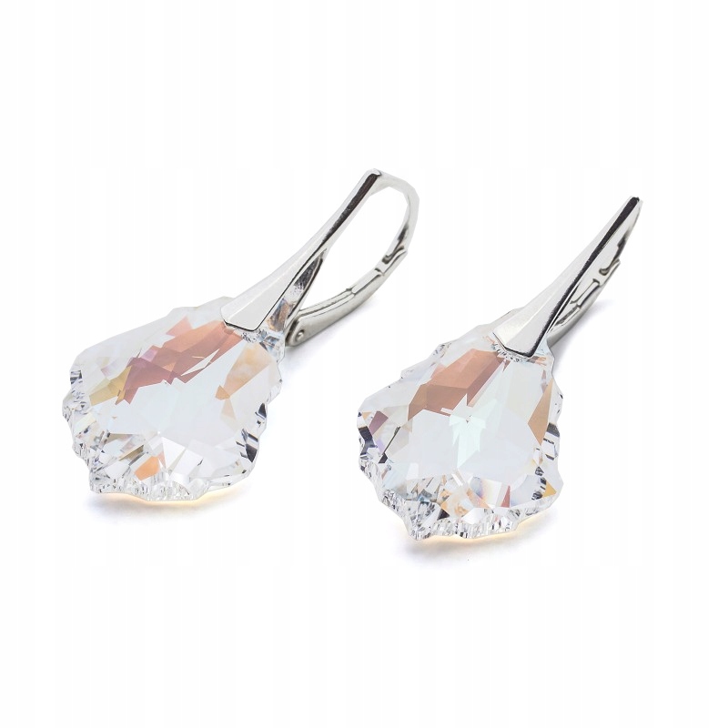 

Srebrne Kolczyki z kr. Swarovski Baroque 22mm Blab