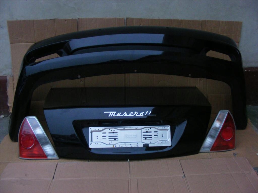 KLAPA TYLNA TYŁ MASERATI QUATTROPORTE 04- NOWA