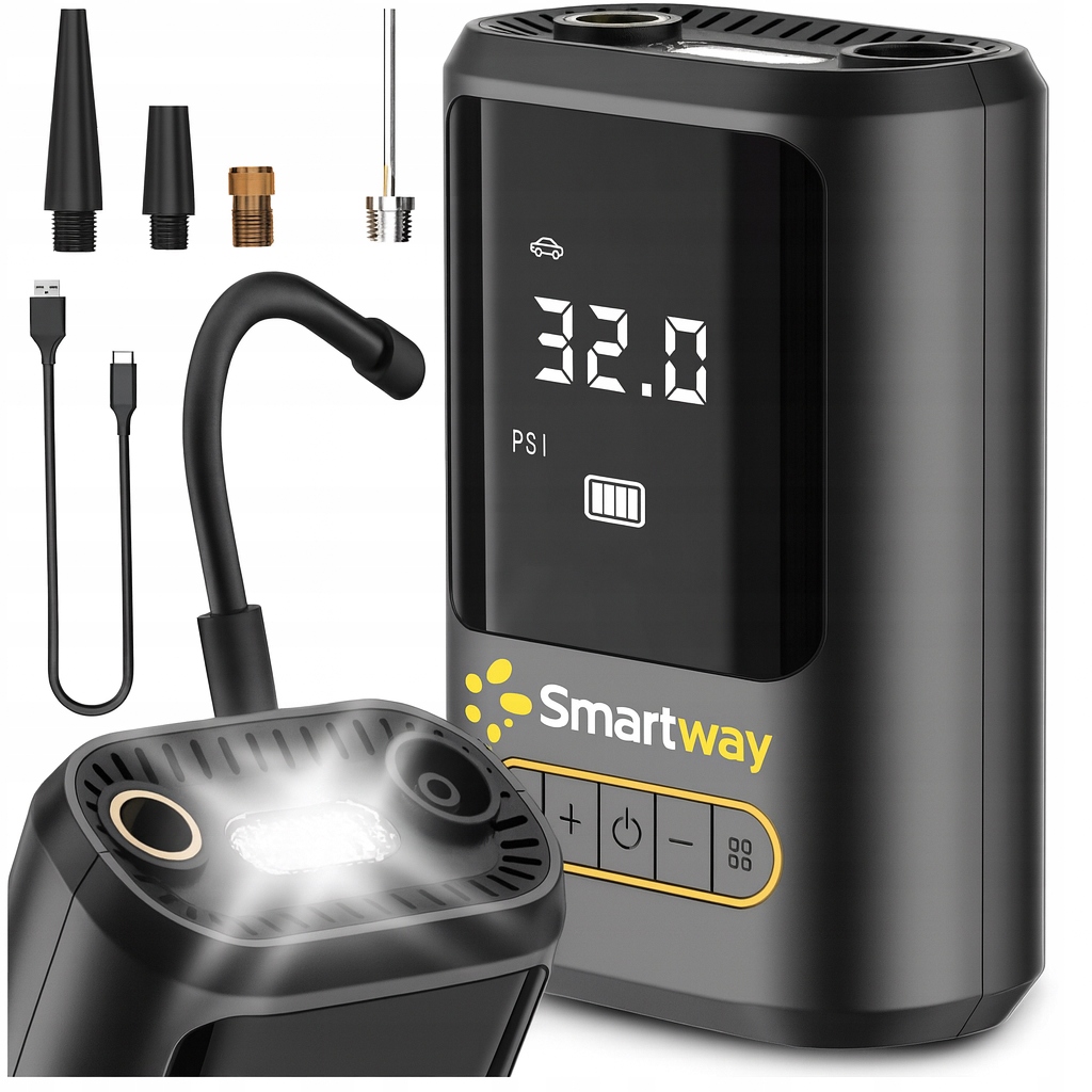 ЭЛЕКТРИЧЕСКИЙ ПЕРЕЗАРЯЖАЕМЫЙ НАСОС БЕСПРОВОДНОЙ КОМПРЕССОР POWERBANK