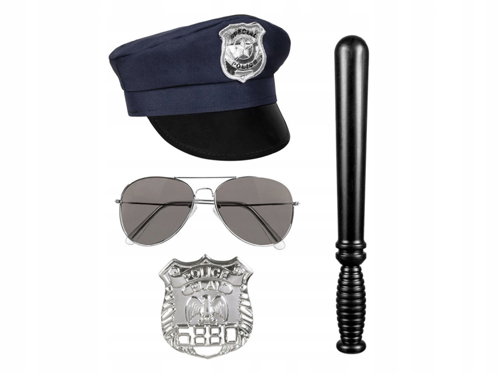 Zestaw policyjny Przebranie Karnawał Policja