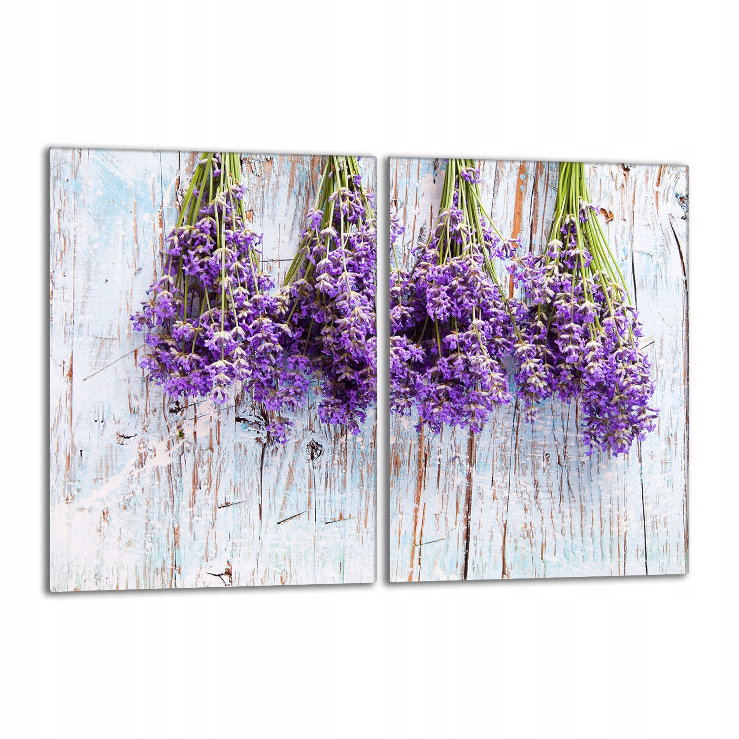 Skleněná ochranná deska na sporák 2x40x52 Levandule Do Kuchyně