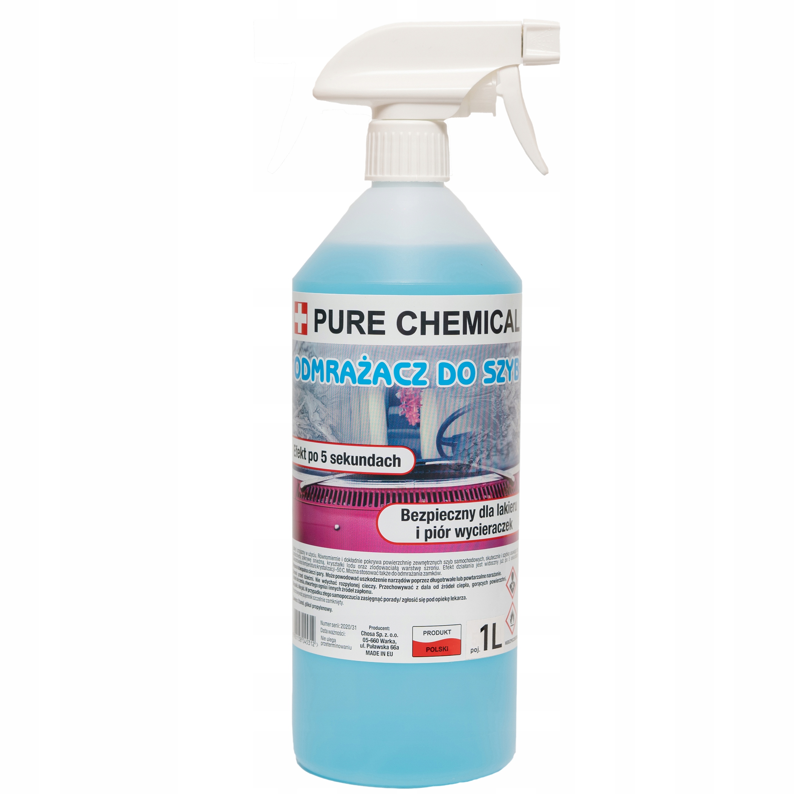 

Odmrażacz Do Szyb Mocny Pure Chemical -40°C 1L