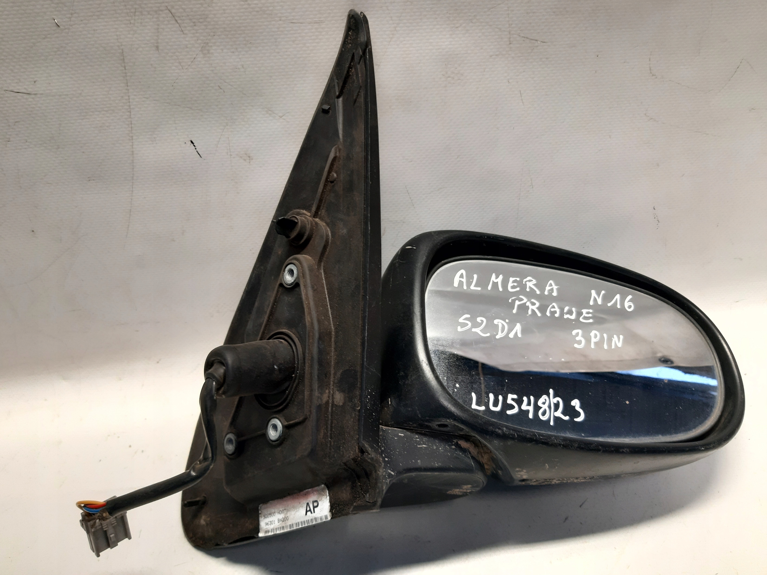 mirror electrics NISSAN ALMERA N16 right 3 PIN