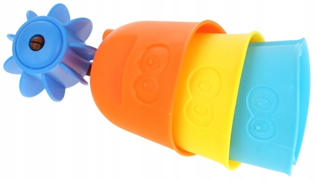 Zabawka Wesoły Kranik Biedronka Zestaw do Kąpieli Wanny Wody Wiatraczek Wysokość produktu 40.5 cm
