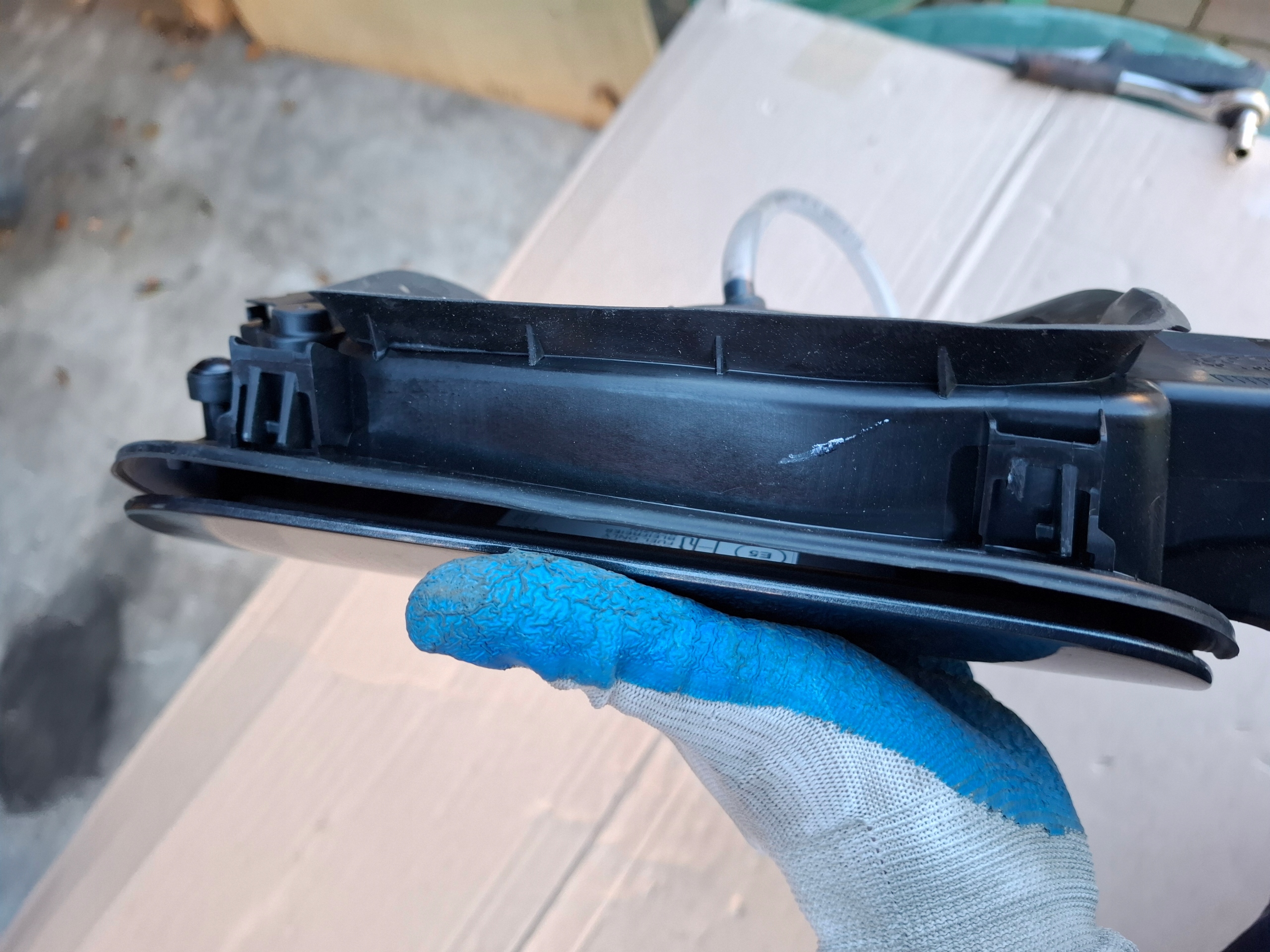 Tankklappe des Kraftstoffsbehälters AUDI RS6 C8 4K0809906B LZ7S