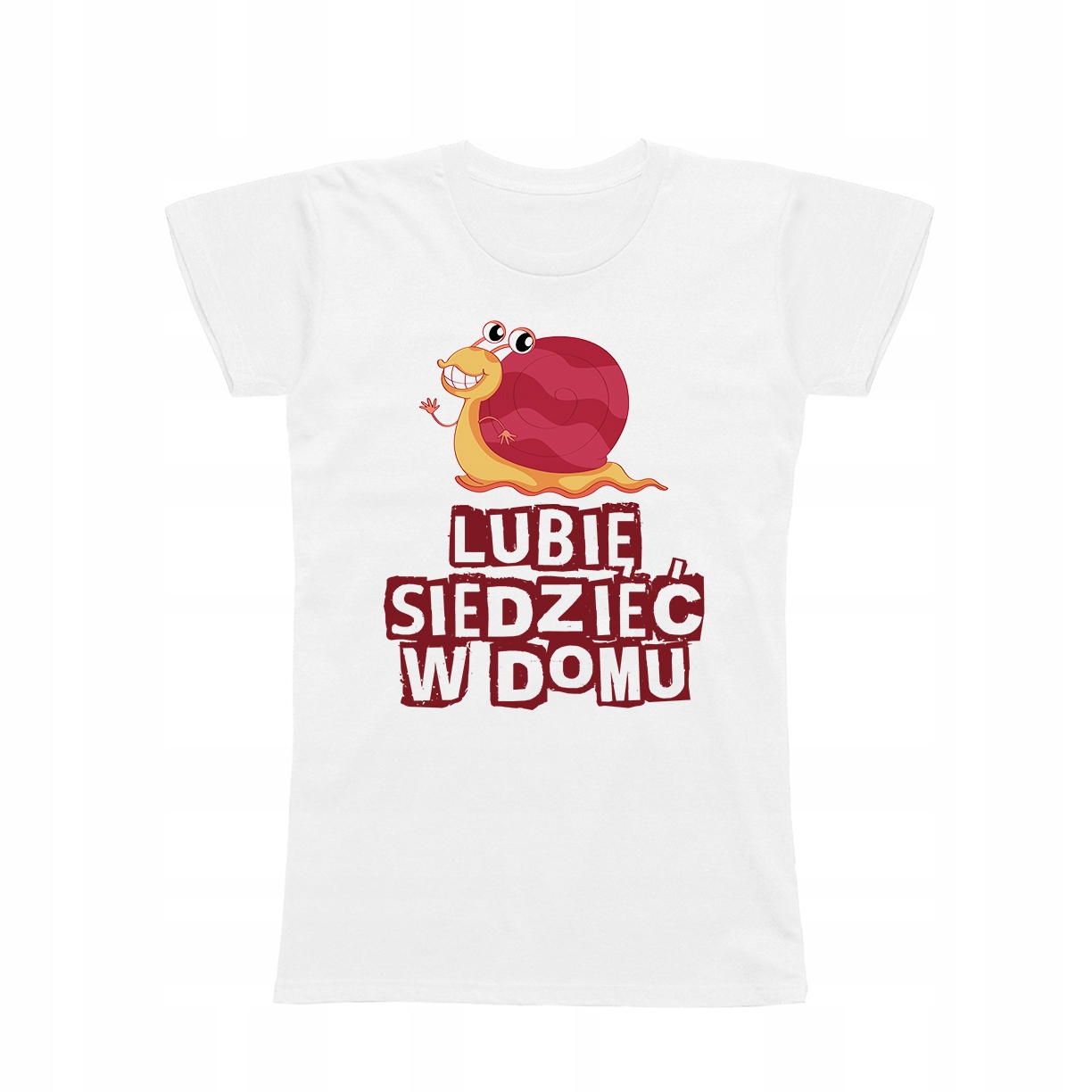 

L - Koszulka T-shirt Ślimak Śmieszna Kwarantanna