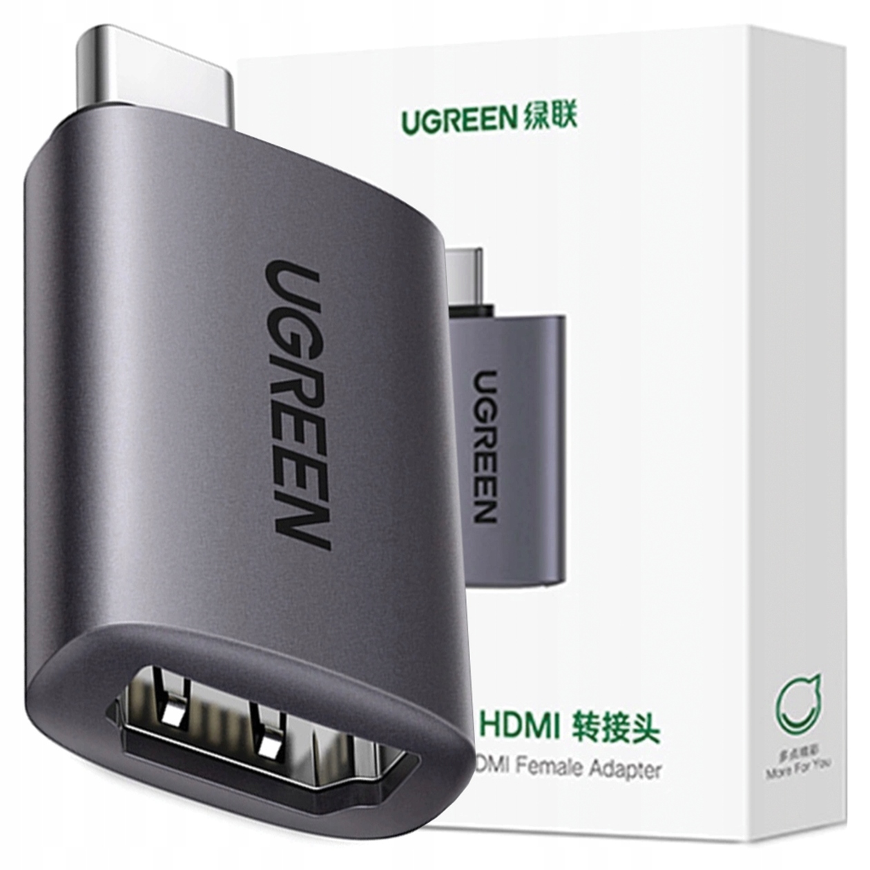 Adaptér Usb-c Hdmi Ugreen US320 šedý