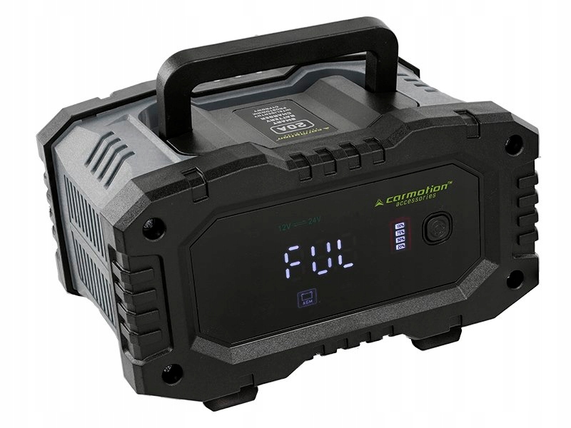 Inteligentný digitálny usmerňovač pre akumulátory 12V 20A 6 – 300 Ah, 24V 10A