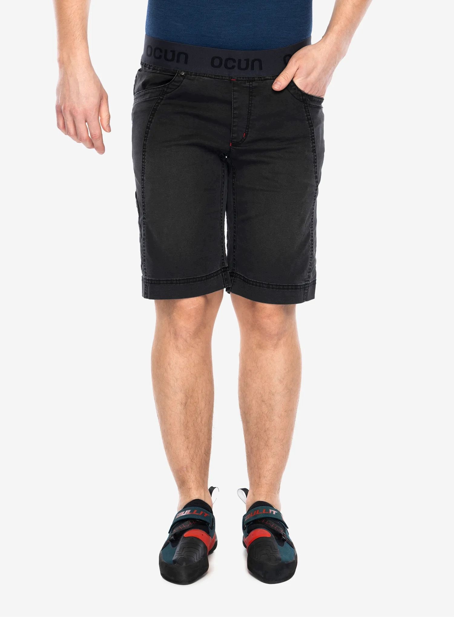 Kraťasy Ocun Mánia Jeans Organic Shorts černá M
