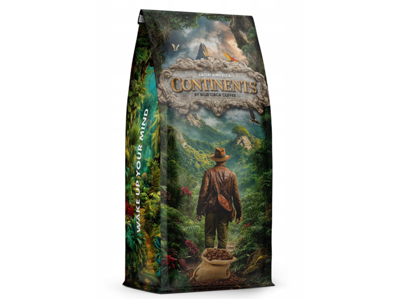 Kawa ziarnista Blue Orca Coffee Continents 1 Latin America Arabica 1 kg