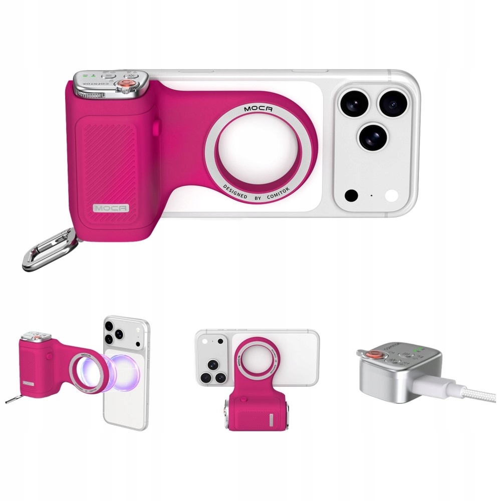 Uchwyt fotograficzny grip do smartfona do telefonu do iPhone Comitok Moca