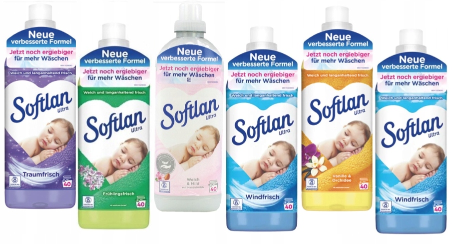 

Płyn do płukania Softlan 1L zestaw 6szt Niemiecki