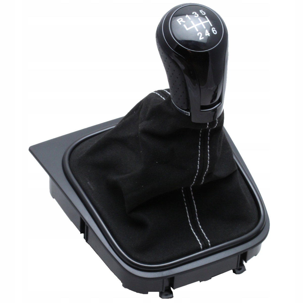 GAŁKA ZMIANY BIEGÓW ALCANTARA VW JETTA 2005- 6B