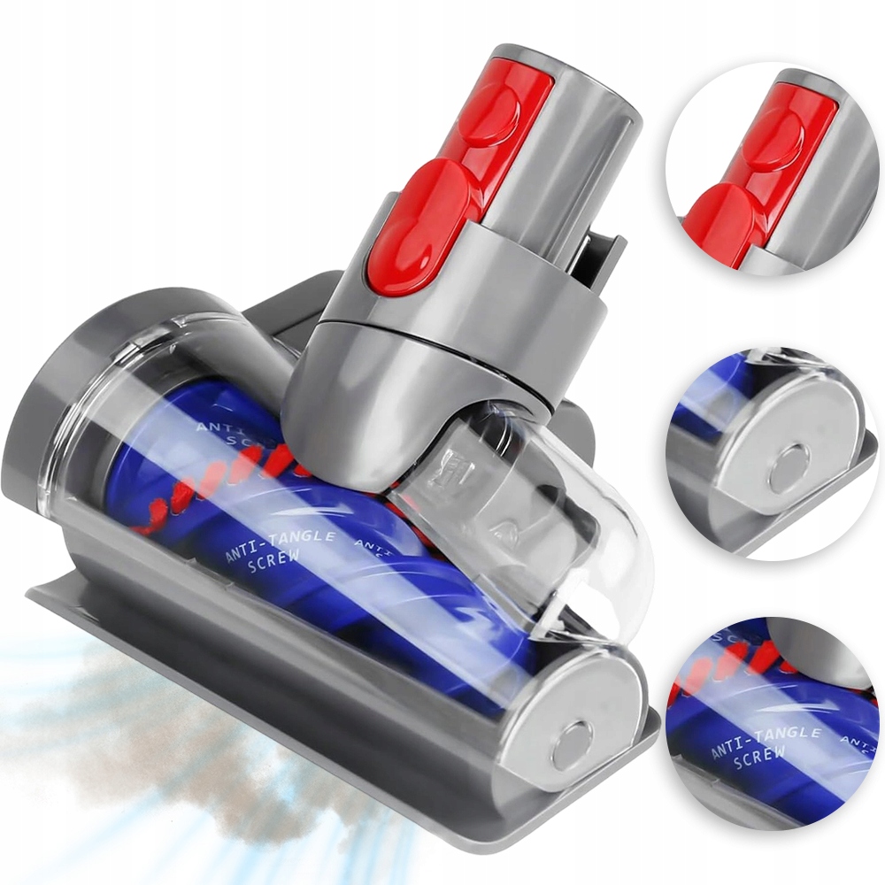 pro Dyson V15 V11 V10 V8 V7 kuželová protizamotávací hlava pro pohovky a podlahy