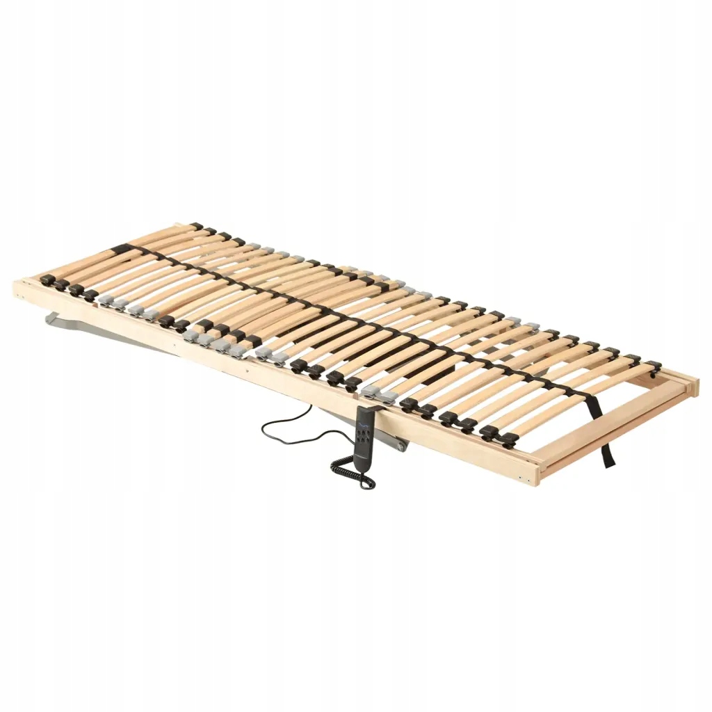 Elektryczny stelaż do łóżka z 28 listwami, 7 stref Rozmiar (cm) 90x200