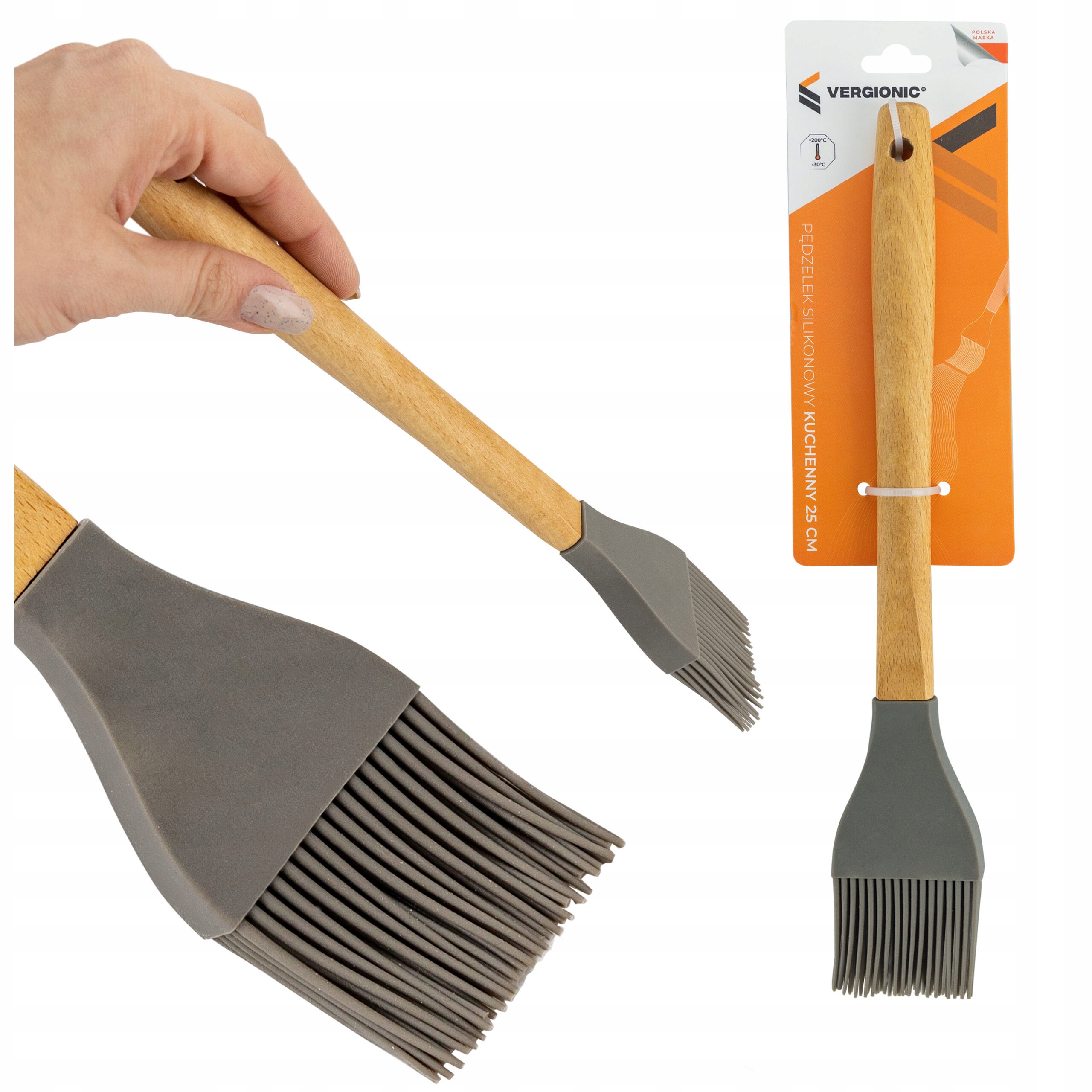 

Pędzelek Pędzel Kuchenny Silikonowy Do Ciast Mięs