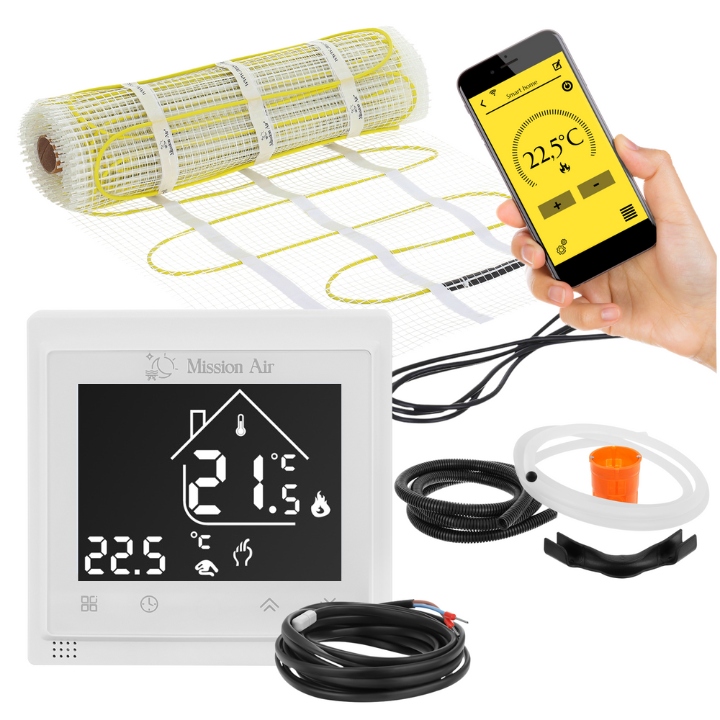 

Zestaw Mata grzewcza pod płytki MA-160W/m² 3m²