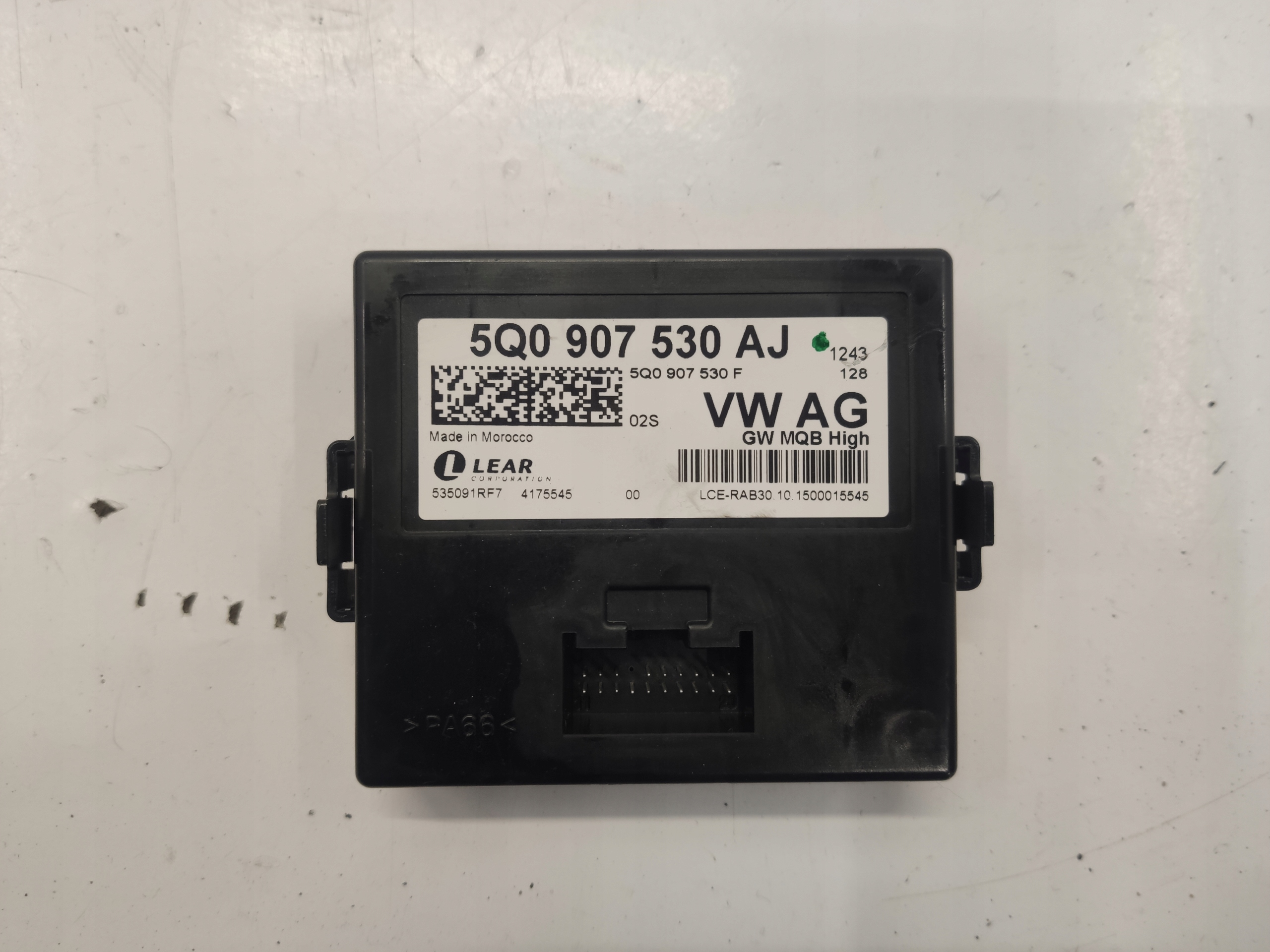 SKODA OCTAVIA III МОДУЛЬ ШЛЮЗУ 5Q0907530AJ