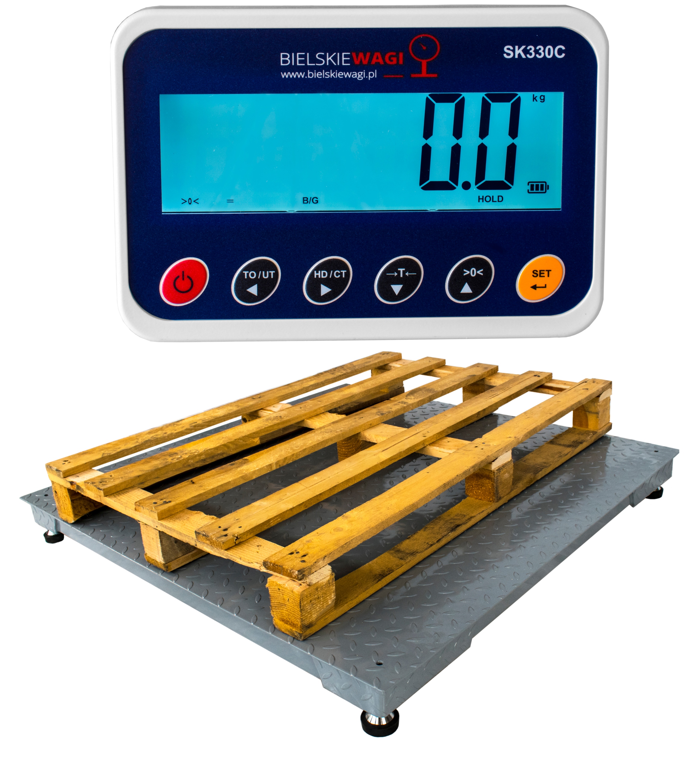 Plošinová Váha Paletová 1,5x1,5m 1500kg/ 200G Přesná Skladovací 1,5T