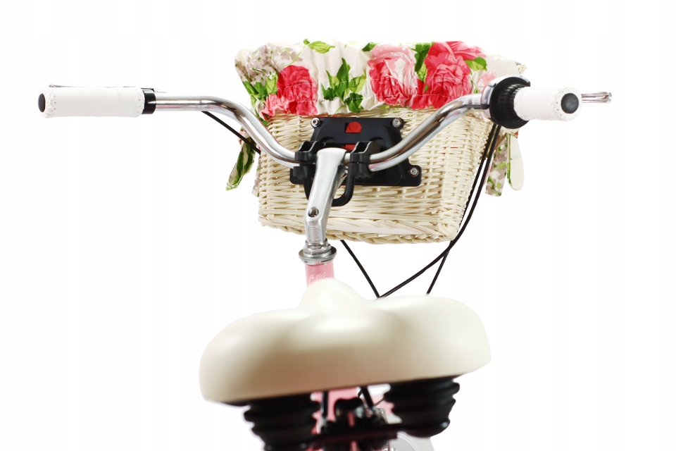 PIĘKNY DAMSKI RÓŻOWY ROWER 28 " CALI KOŁA MIEJSKI SHIMANO 7 BIEGÓW GLAMOUR Marka German