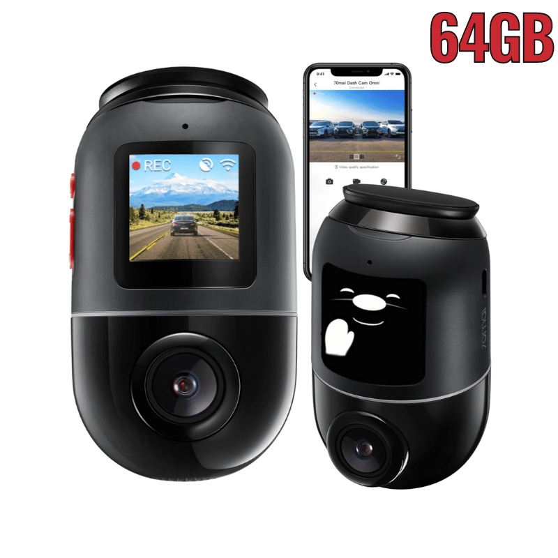 

Kamera samochodowa 70mai X200 Omni 64GB (czarna)