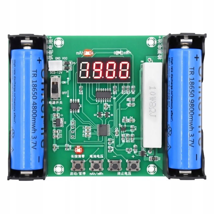 

Aktywny tester ogniw akumulatorów Li-ion 18650