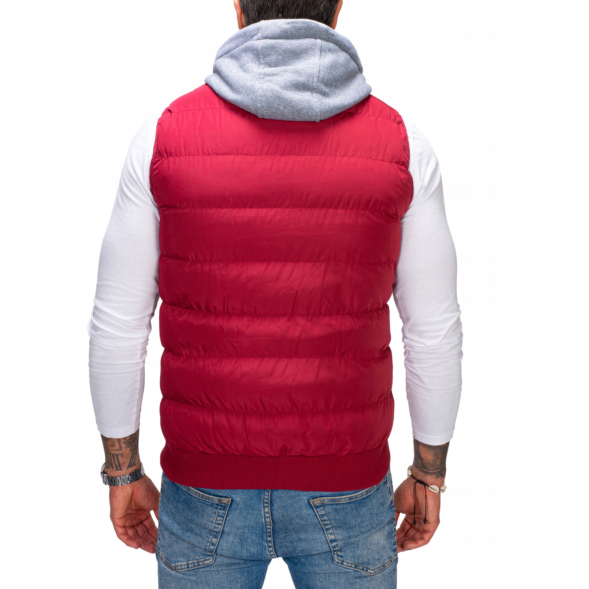 BZ751 L MĘSKI BEZRĘKAWNIK PRZEJSCIOWY OCIEPLACZ Rozmiar L