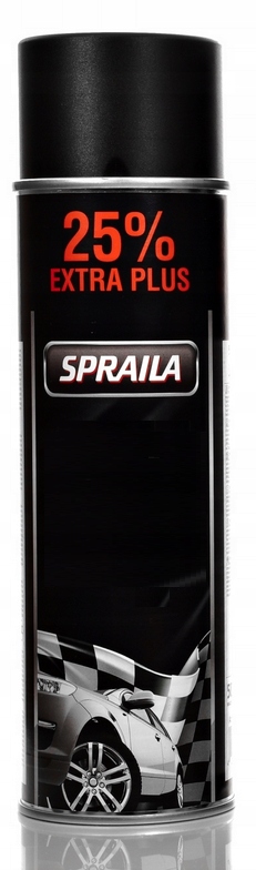 Lakier akrylowy *czarny Mat* spray Spraila 500ml