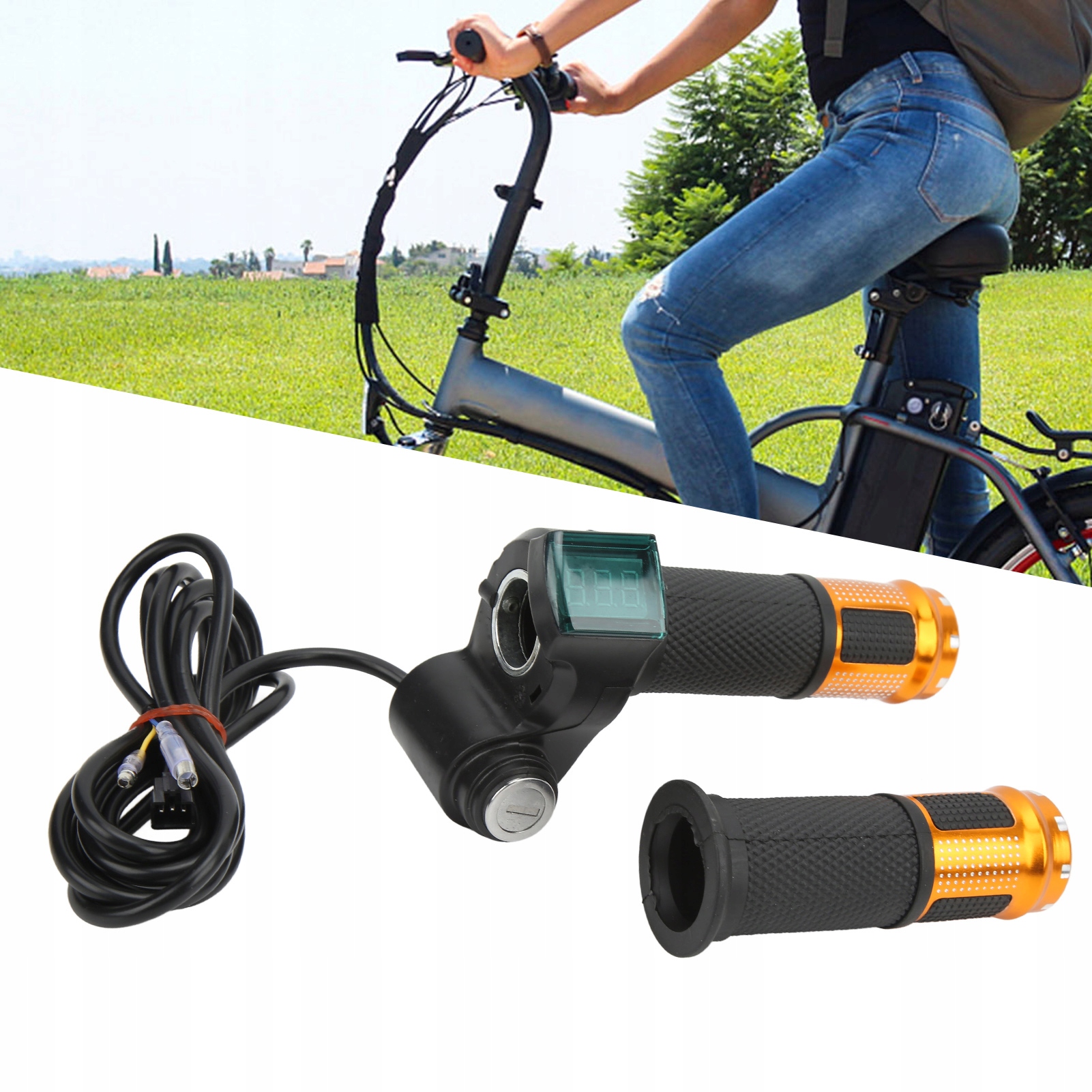 MANETKA GAZU MANETKI RĄCZKI ROWER SKUTER ELEKTRYCZNY HULAJNOGA Stan opakowania oryginalne