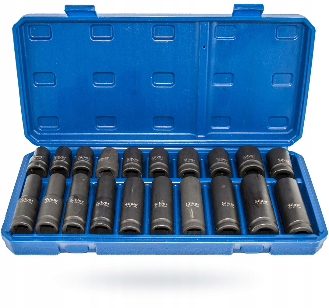 Zestaw nasadek udarowych 38 78mm 20szt 1 2 SILVER Producent code S11029