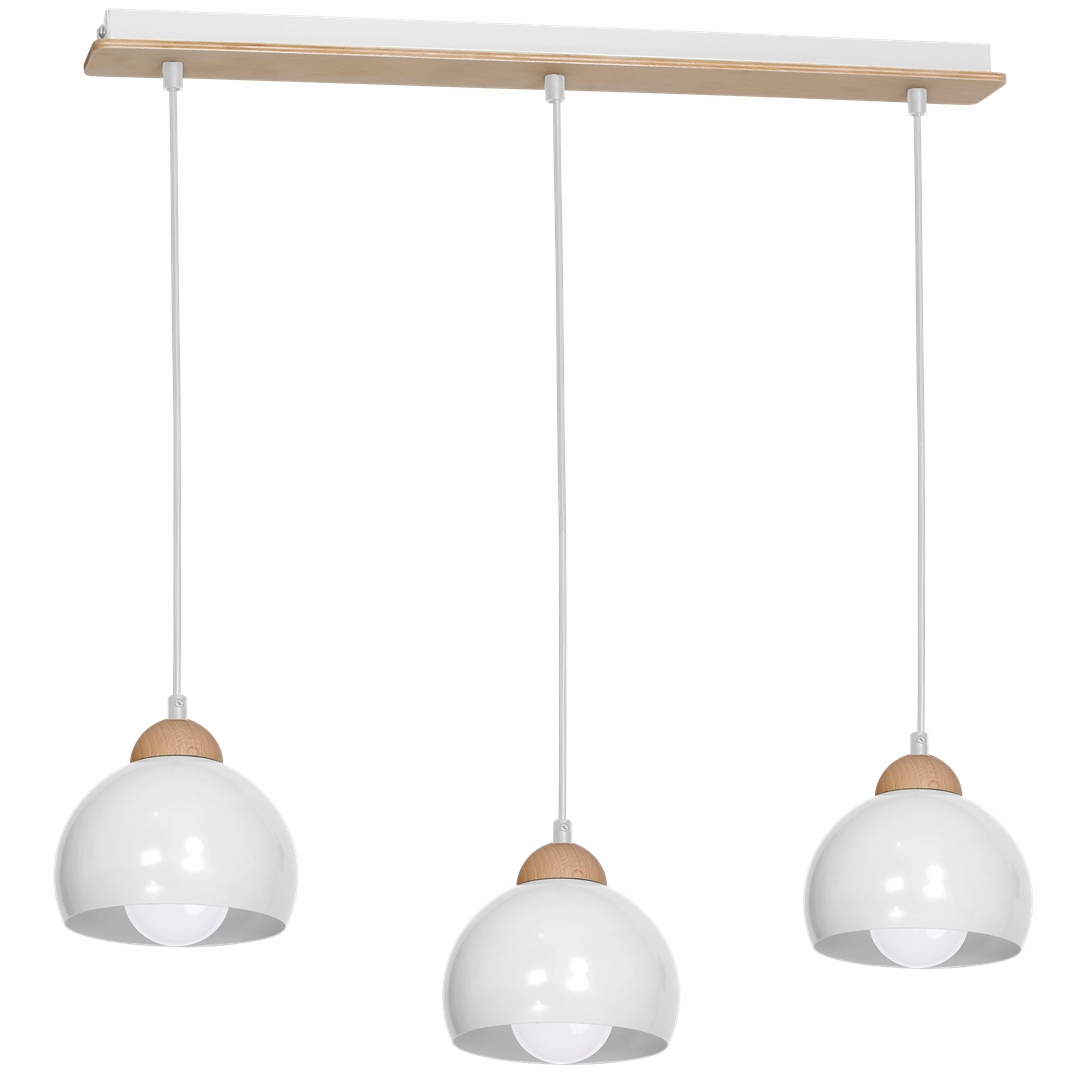 Závesná lampa luster Milagro Dama MLP6450 biela (L215)