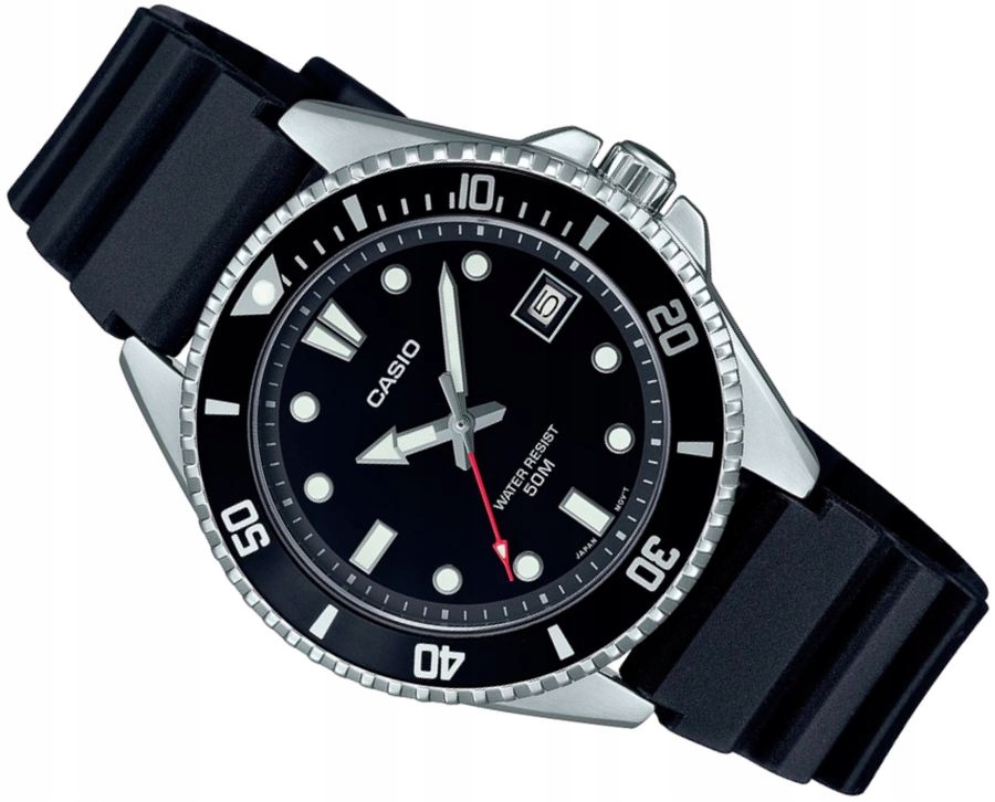 Pánské Hodinky Casio MDV-10-1A1VEF Černé Ne Velké Diver Data 5ATM Box