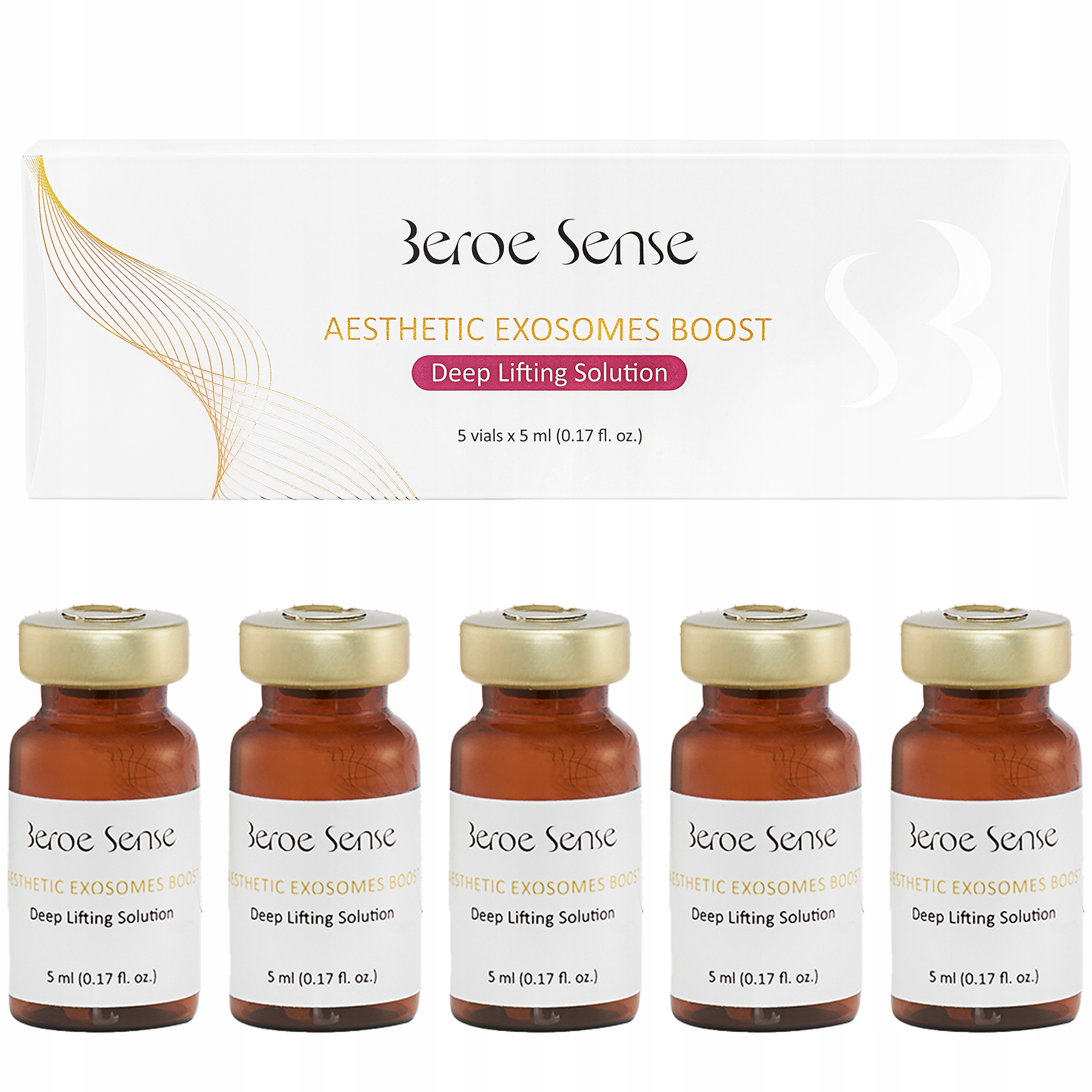 Beroe Sense Aesthetic Exosomes Boost Hloubkový Liftingový Roztok 5X5ML