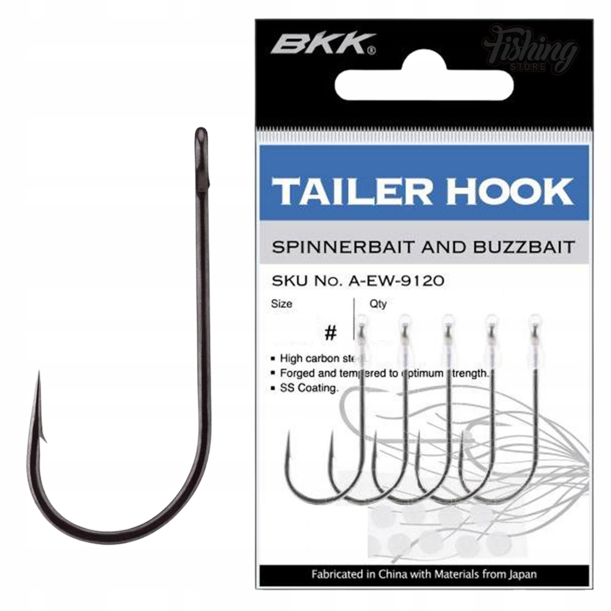 Bkk Trailer Hook r.1/0 5szt haczyki