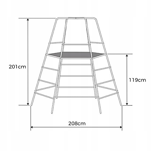 TP Toys Explorer Metal Climbing Frame with Platfor Marka TP Toys