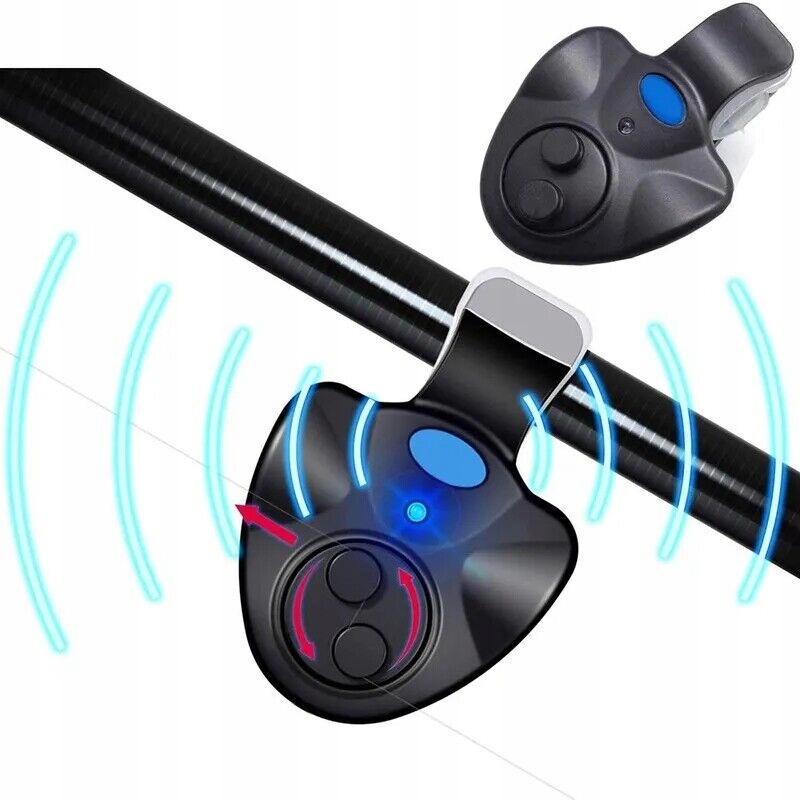 SYGNALIZATOR NA WĘDKE SZCZYTÓWKĘ DZWONEK+DIODA LED Model Sygnalizator na Wędke