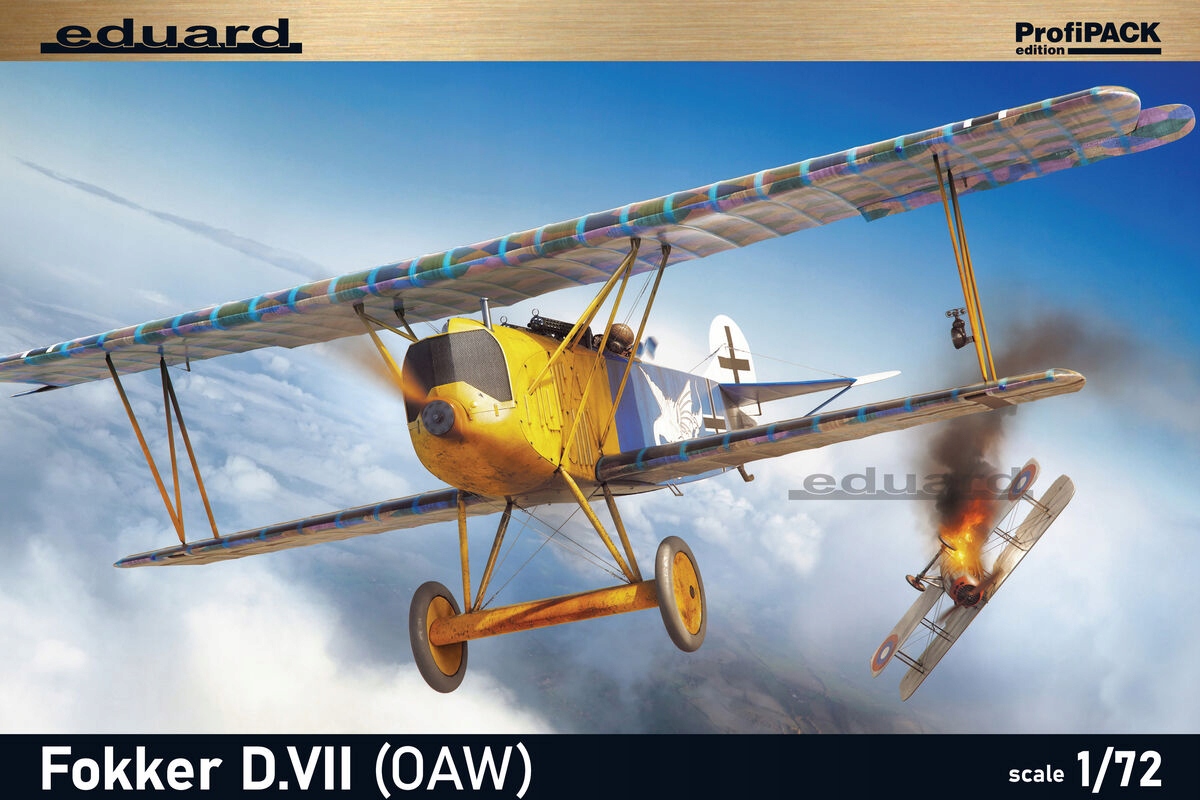 Fokker D.VII (oaw) ProfiPACK Eduard 70131 v měřítku 1/72